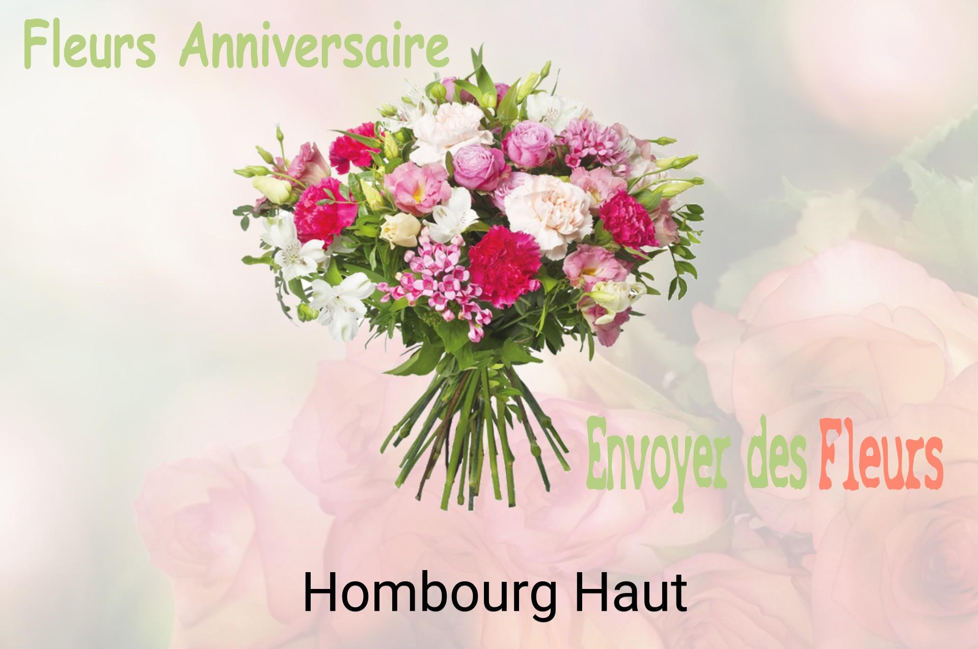 Bouquet de fleurs d’anniversaire livré à Hombourg-Haut