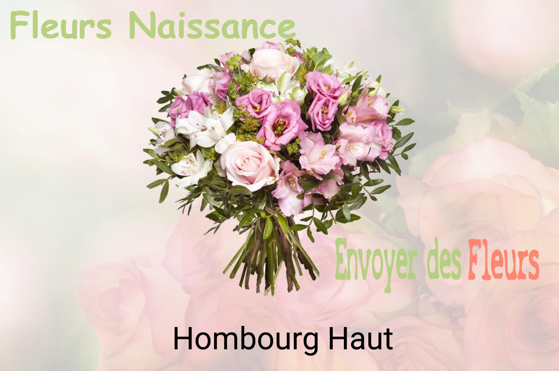 Bouquet de fleurs de naissance livré à Hombourg-Haut